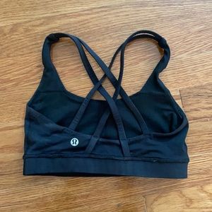 Lulu Lemon Black Sports Bra